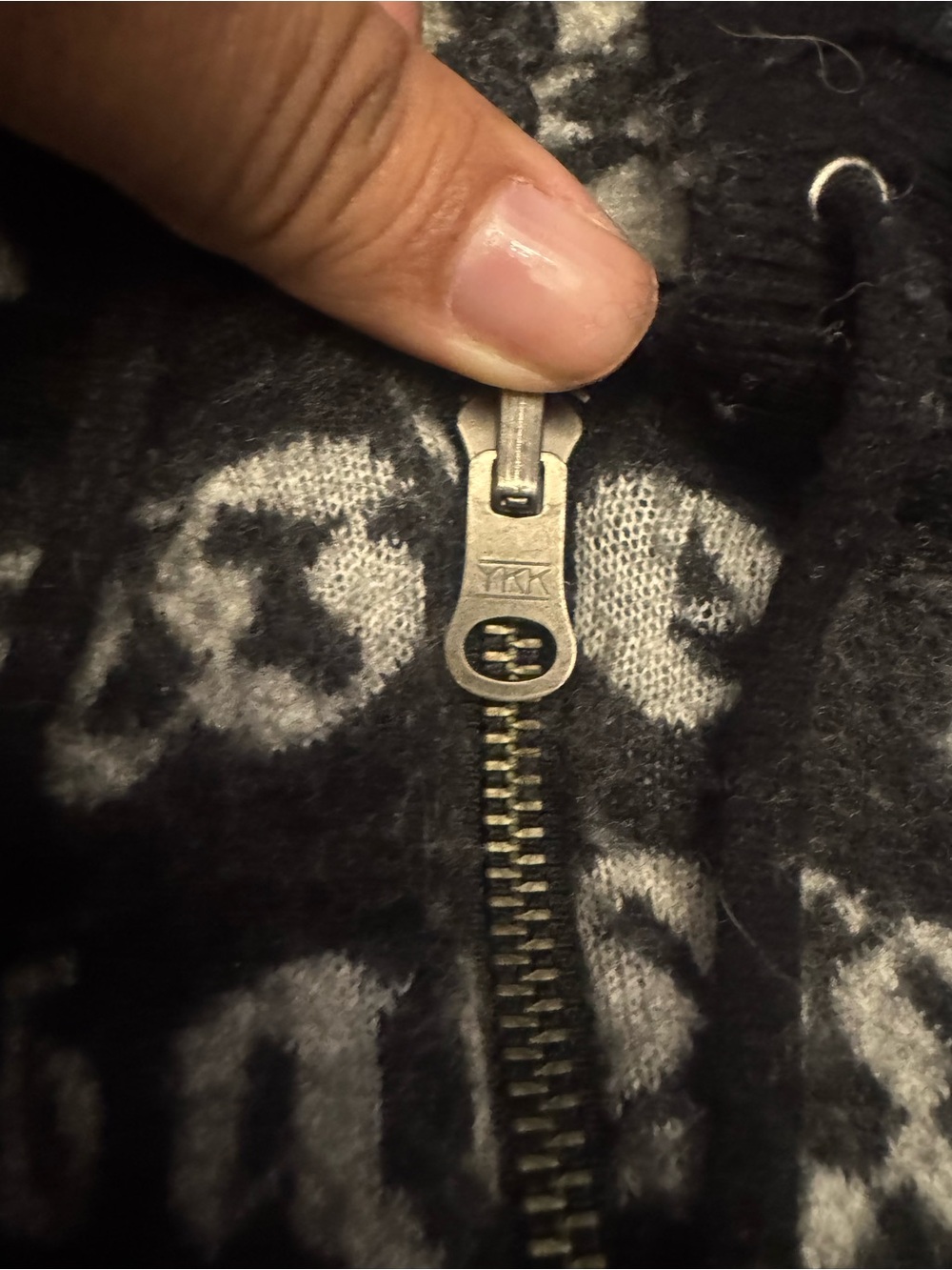 L.A.M.B. Authentic WDMLG Hoodie Gwen Stefani Black DAMAGED - Picture 2 of 10